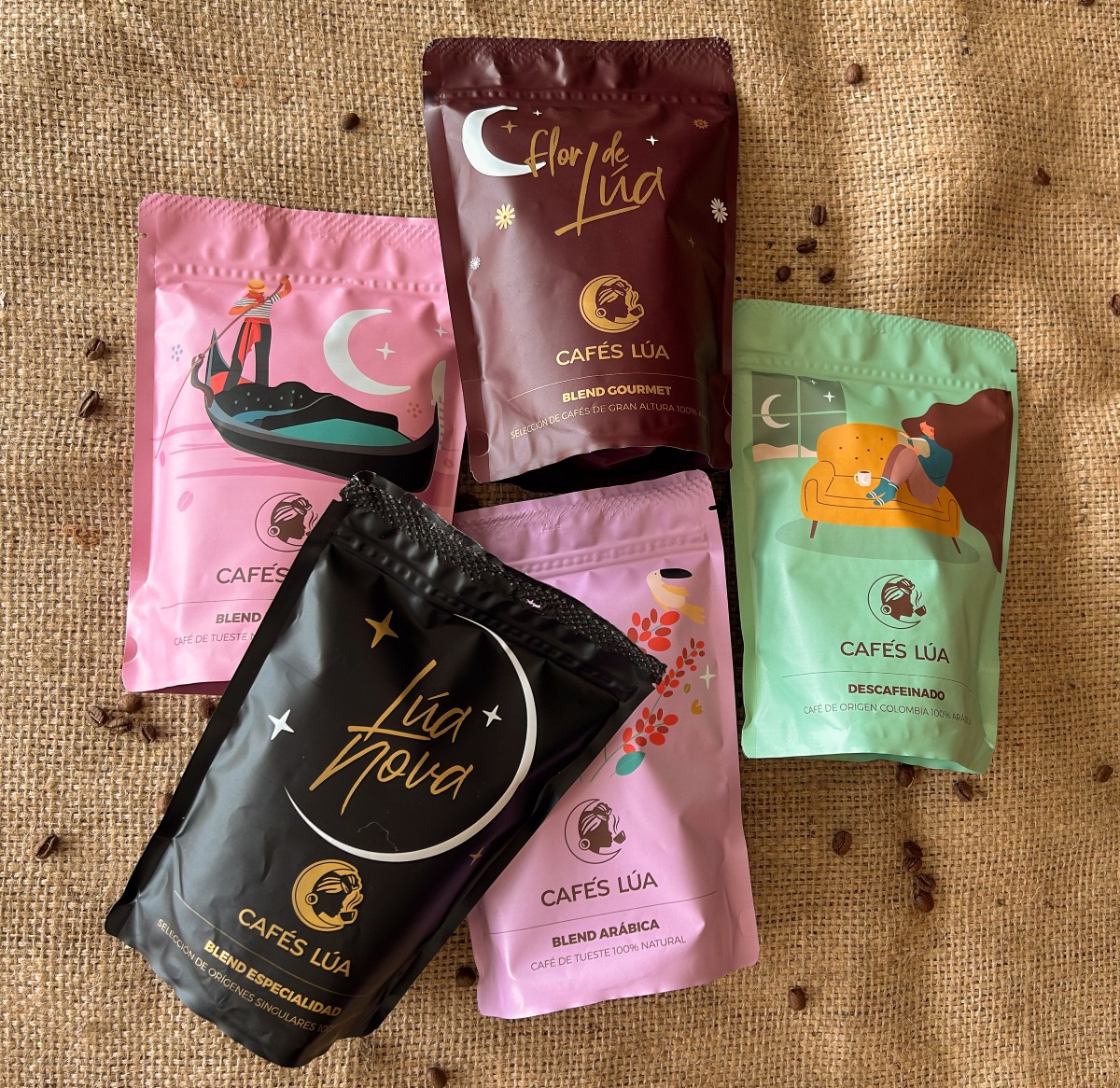 Tés, infusións e café